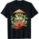 thumbnail image 1 of Frog Eating Ramen Kawaii Neko Japanese Noodles Anime Lovers Camiseta, 1 of 2