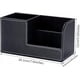 thumbnail image 2 of Caja multifuncional de moda y sencilla para el almacenamiento en escritorios de oficina, cilindro de almacenamiento de cuero, 2 of 5