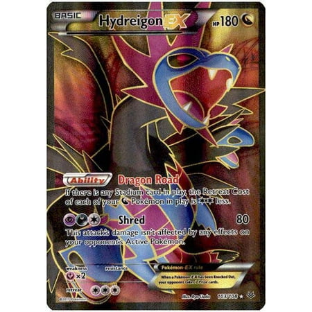 Pokemon XY Roaring Skies Ultra Rare Hydreigon EX #103