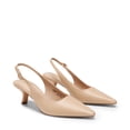 thumbnail image 4 of DREAM PAIRS Women's Slingback Kitten Heels - 2.36 Inch Low Heel Pointed Toe Pumps, Comfortable Closed Toe Dress Shoes for Office Work, Classic Holiday Heels, 4 of 8