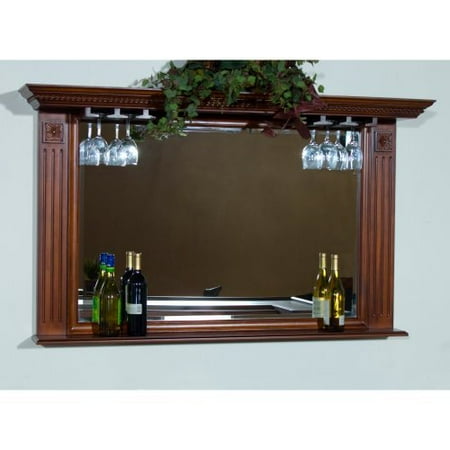 Napoli Bar Mirror - Suede