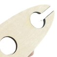 thumbnail image 3 of Abbracc Countertop Bottle Rack Creative Organizer Red Glass Shelf Storage 4 Packs, 3 of 4