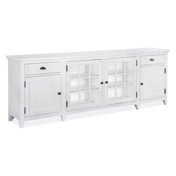 Magnussen Heron Cove 90" Entertainment Console Chalk White