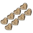 thumbnail image 2 of Uds. Parches de hierro Material plástico poliéster fondo dorado Negro estilo del Día de San Valentín DIY hacer decoración de tela, 2 of 5