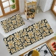 thumbnail image 6 of Blue Daisy Kitchen Mats Decor, Blue Kitchen Rugs Sets of 2, Floral Rug Home Decorations Indoor, 6 of 6