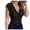 Black, variant on Womens Tank Top Clearance Women's Sexy Slim Solid Lace V-Neck Sleeveless Top