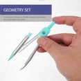 thumbnail image 4 of 1 Ensemble d'Outils de Dessin Géométrie Trousse d'Outils de Conception Scolaire Mathématiques Trousse de Géométrie, 4 of 9