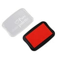 thumbnail image 3 of LEFU Large Stamp Pads, Ink Pads, Solid Colors Available for Craft Scrapbooking Fingerpaint on Paper Wood Fabric (Red), 3 of 7