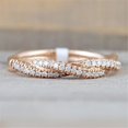 thumbnail image 1 of FDLK mujeres lujo aleación dedo banda incrustaciones anillo joyería regalo Tan Jianjun unisex, 1 of 2