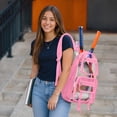 thumbnail image 7 of DAKIMOE Clear Backpack Heavy Duty Large Capacity PVC Transparent Waterproof Bag for School Stadium College, 7 of 7
