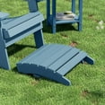 thumbnail image 6 of WINSOON Folding Adirondack Ottoman Outdoor Ottoman, Blue, 6 of 6