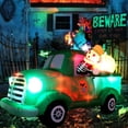 thumbnail image 1 of Decoración inflable de coche fantasma VIKIMORA de 2,3 m con luces LED, 1 of 9