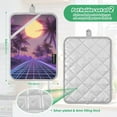 thumbnail image 6 of Yayeee Pot Holders Kitchen Heat Resistant with Pocket 7"x9.8" Cotton Oven Cooking Hot Pads, Night Purple Road, 6 of 7