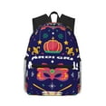 thumbnail image 2 of Goofa Happy Mardi Gras Print Casual Backpack for Women Men,Waterproof High School Bookbag,Lightweight Travel Daypack,Classic College Backpack,Laptob Backpack, 2 of 6