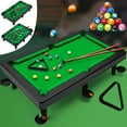 thumbnail image 7 of MeetYTOYS Mini Pool Table, 15Piece Set Billiards Game with Cue Balls, 2 x Sticks, and Triangle Rack, Family Games Birthday Gifts for, 7 of 7