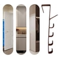 thumbnail image 3 of Gancho para en La Puerta Del Ropa Multifunción Abrigo Sombrero Organizador Gancho (marrón), 3 of 9