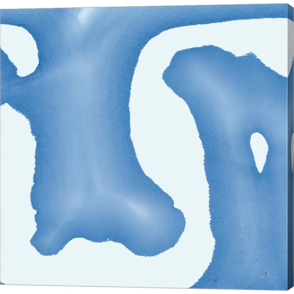 Great Art Now Batik Blue I by Piper Rhue Canvas Wall Art