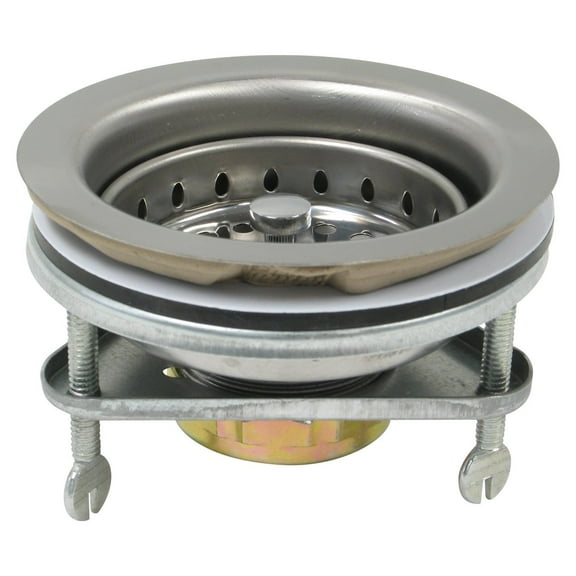 Perfect Putty 59-3140 Kitchen Sink Basket Strainer Assembly with Putty