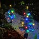 thumbnail image 4 of Luces de árbol de Navidad con energía solar Luces navideñas AMT Luces LED de colores, 4 of 8