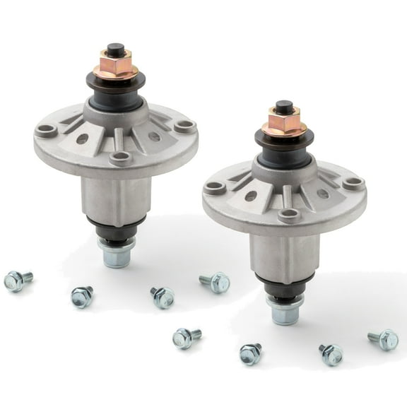 Terre Products, 2-Pack Lawn Mower Deck Spindle Assembly, Fits 42" to 48" Deck, Compatible with John Deere, Replacement for GY20454, GY20867, GY20962, GY21098