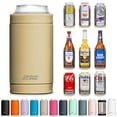 thumbnail image 1 of Enfriador Aislado para Latas DUALIE 3 en 1 Universal 355 mL Color Tan, 1 of 6