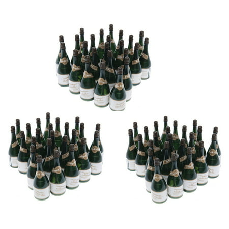 72ct Mini Champagne Bottles Wedding Bubble Favors