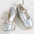 thumbnail image 6 of Otqutp Summer Shoes for 5-14 Years Flower Girls Shoes Small Leather Shoes Single Shoes Children Dance Shoes Girls Performance Shoes, 6 of 6