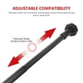 Extendable Tension Curtain Rod Adjustable Tension Curtain Rod Door Curtain Rod