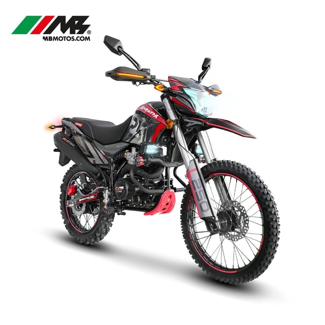 Motocicleta Doble Propósito MB Beretta 250GT Rojo 2025
