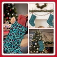 thumbnail image 7 of Salouo Leopard 1 Print Christmas Decorations Stockings 1 Pack 18'' Xmas Stockings Holiday Stocking Personalized Farmhouse Decor for Home Family Party Tree, 7 of 7