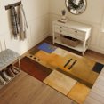 thumbnail image 3 of Area Rugs 4'x6'. Colorful Geometric Carpet Runner Indoor Outdoor Rugs Home Decor Aesthetic, Farmhouse Abstract Chic Aesthetic Non Slip Mats Washable Accent Rug for Living Room Bedroom, 3 of 8