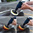 thumbnail image 2 of Polish Pad Drill Adaptor Polisher Thread 4 Inch Kit Set Sponge Buffer 7Pcs Power Tools Accessories Wool Polishing, 2 of 6