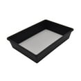 thumbnail image 1 of Mainstays Black Plastic Non-Slip Drawer Organiser, 6.75" x 9.75", for Kitchen Gadgets, 1 piece, 1 of 5