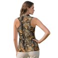 thumbnail image 2 of KEIAHUAN Camouflage Hunting Sleeveless Athletic Tops for Women Versatile Zip Up Trendy Tennis Shirts with Pockets Versatile Elegant Golf T-Shirts Racerback Summer Clothing, 2 of 7