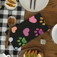 thumbnail image 3 of 2 Pcs Kitchen Towels Dishcloth Dish Towels Kitchen Towels Holiday Tea Towels Hand Towels for Kitchen Bathroom Housewarming Gifts Home Decoration 24 x 16 Inches (Colors Paw Prints), 3 of 5
