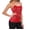 Red, variant on Laqbezok Women's Sequin Fringe Tank Top, Sparkly Tassel Camisole, Sexy Dance Rave Outfit