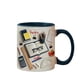 thumbnail image 2 of Taza de cerámica para amantes de la costura | Taza de agradecimiento para profesores con diseño de útiles escolares | Apta para microondas, 2 of 6