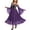 Purple, variant on Victorian Dress for Women Floral Corset Trumpet Sleeve Cold Shoulder Gothic Ball Gown Halloween Vintage Party Dress