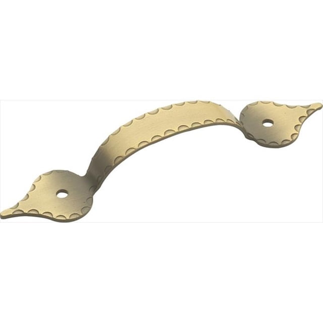 Hickory Hardware P145-AB 3,25 Po Cavalier Antique Tirette d'Armoire en Laiton