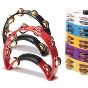 Rhythm Tech Original Black Tambourine with Brass Jingles