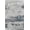 Gray, Charcoal, White / Okemos, variant on Hauteloom Razuc Living Room, Bedroom Area Rug - Abstract Distressed Faded - Contemporary Modern Transitional - Gray, Charcoal, White - 2' x 3'