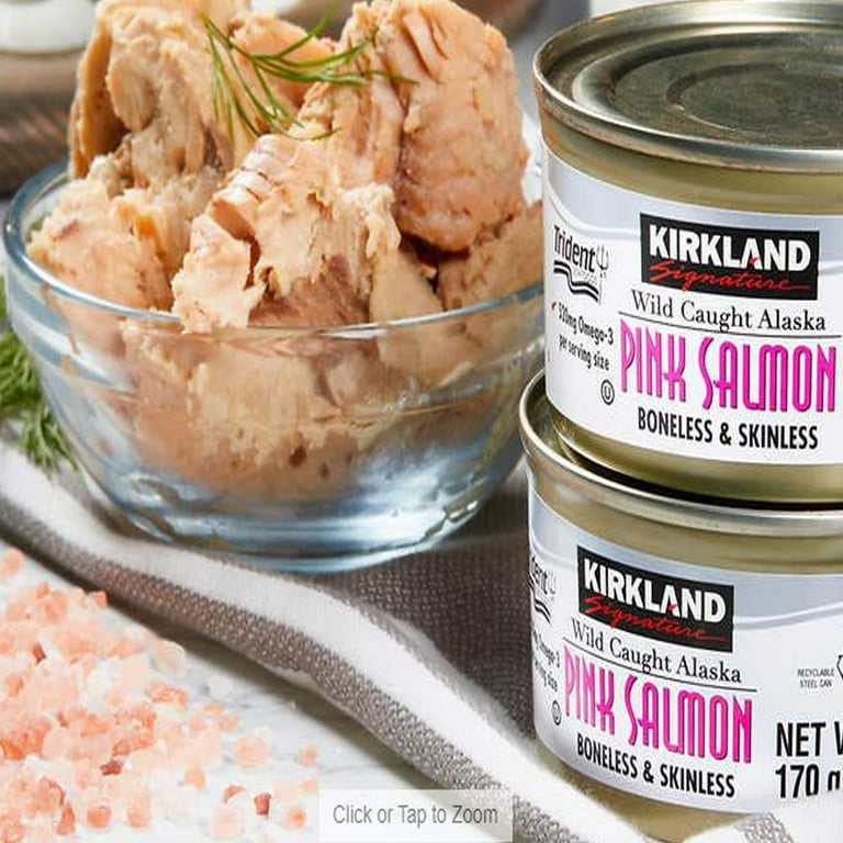 Kirkland Signature, Wild Alaskan Canned Pink Salmon, Oz, 40% OFF