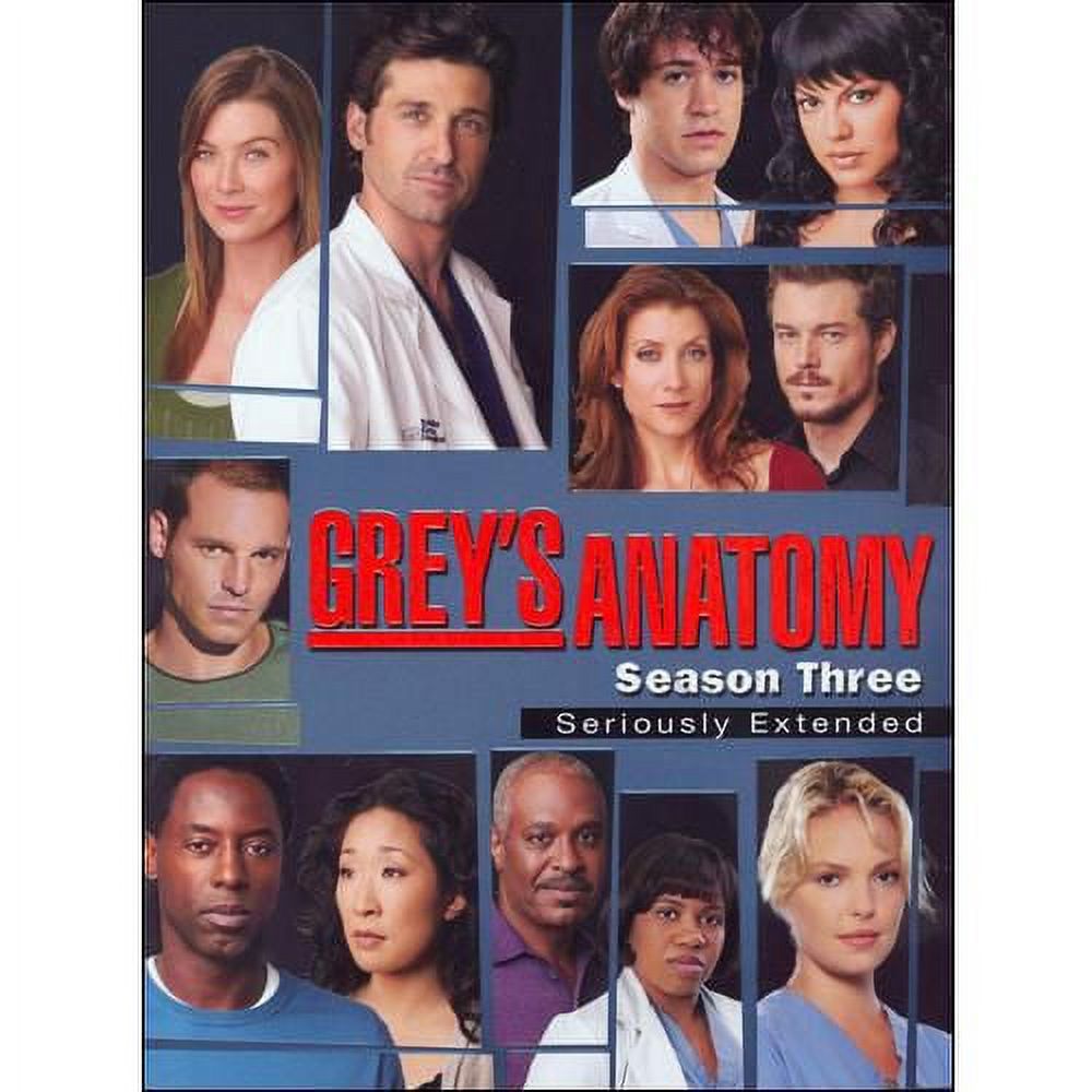 Grey's Anatomy: Season Three (Seriously Extended) (DVD), ABC Studios, Drama - image 2 of 5