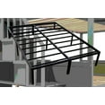 thumbnail image 4 of Queen Size Steel Platform Bed Foundation with Black Finish for Main Bedroom, 4 of 4