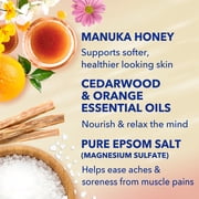 Dr Teals Honey Blossom Foaming Bath with Pure Epsom Salt, Manuka Honey & Essential Oils, 34 fl oz