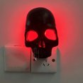thumbnail image 1 of Lámpara de calavera de Halloween, aplique de pared con luz nocturna de calavera para decoración del hogar JShteea El nuevo, 1 of 6