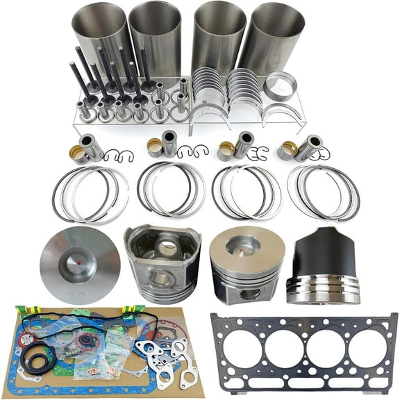 V2403 Engine Overhaul Rebuild Kit Combustion Chamber 40mm For Kubota V2403 V2403T V2403M V2403MDI V2403DI Engine KX161-3 Excavator For Bobcat T190 S150 1G861-21110