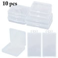 thumbnail image 1 of 10PCS Clear Storage Case Mini Multi-purpose Storage Container Case Storage Box, 1 of 10