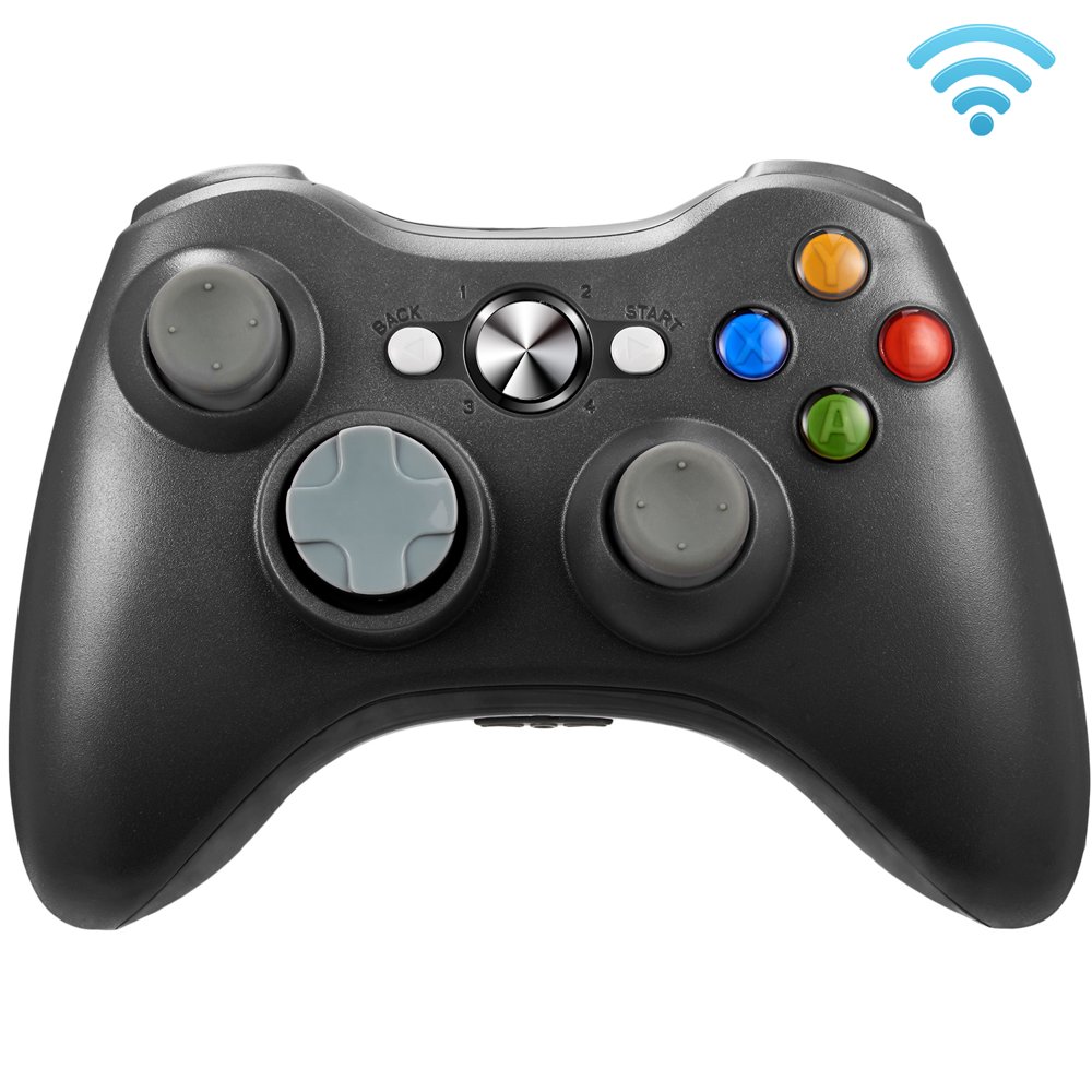 LUXMO Xbox 360 Wireless Controller, 2.4GHZ Xbox 360 Game Controller
