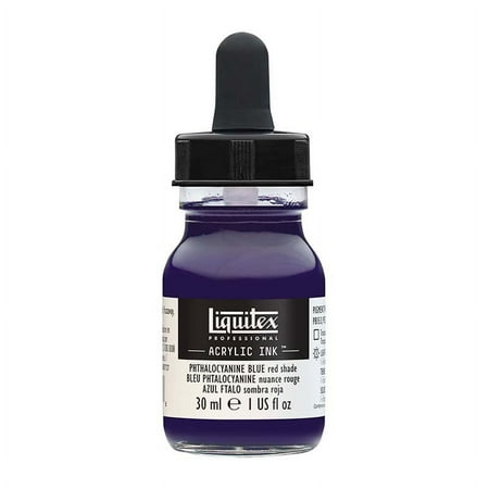 UPC: 0887452047636 | Liquitex Ink 30ml Phthalocyanine Blue (Red Shade)